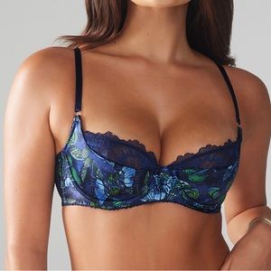 Savage X Fenty Baroque Butterfly Lace Half-Cup Bra and matching G-string! ❤️